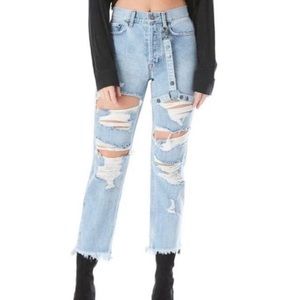 Carmar Ripped Harness Jean